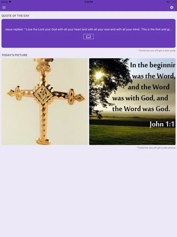 Скриншоты Love Bible Scripture Verses iPad 