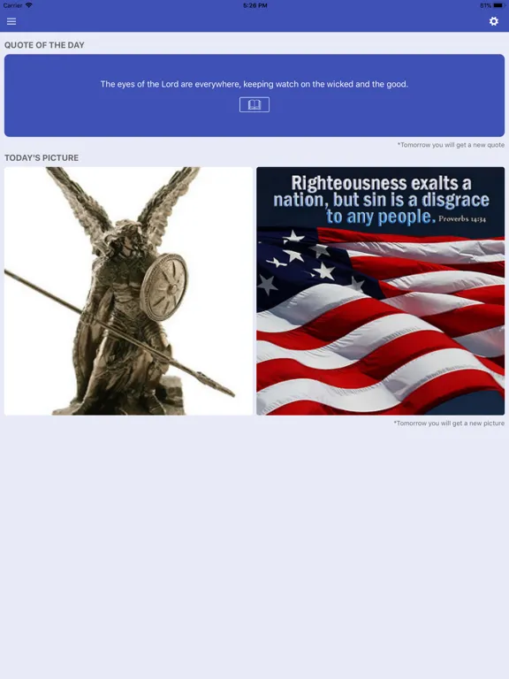Proverbs Daily Bible Verses iPad  Ekran Görüntüleri