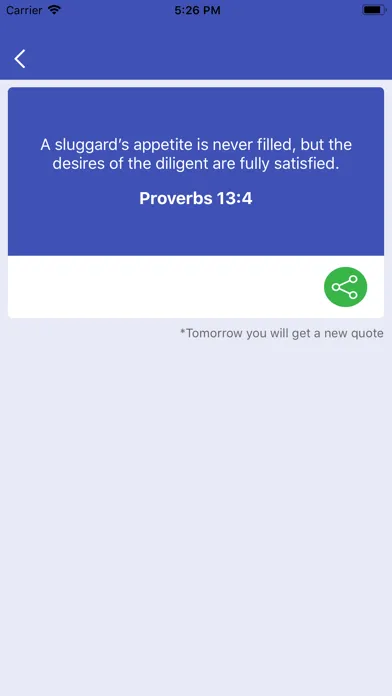 Proverbs Daily Bible Verses Ekran Görüntüleri