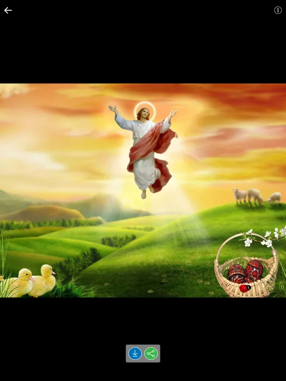 Скриншоты Jesus & Psalms Bible Verses iPad 