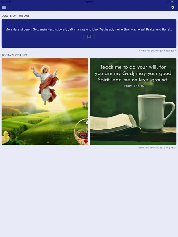 Скриншоты Jesus & Psalms Bible Verses iPad 
