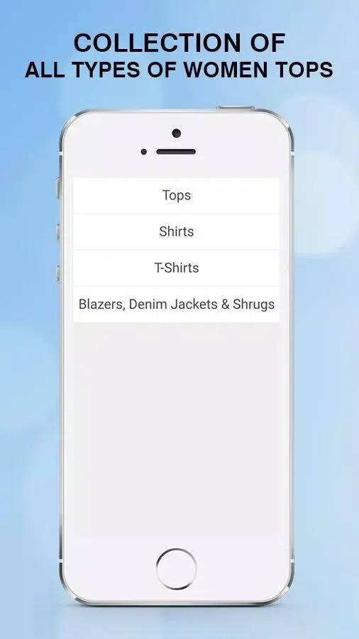 Tops & T-shirts Shopping Screenshots