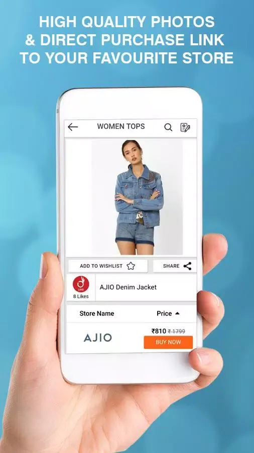 Tops & T-shirts Shopping Screenshots