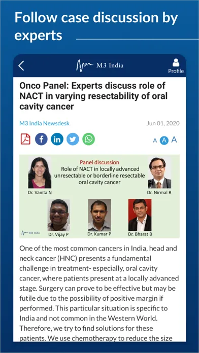 M3 India - Med News CME Survey स्क्रीनशॉट