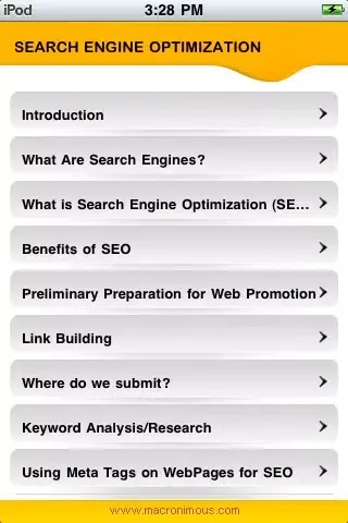 Tangkapan skrin Practical SEO Techniques