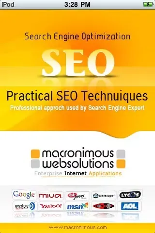 Tangkapan skrin Practical SEO Techniques