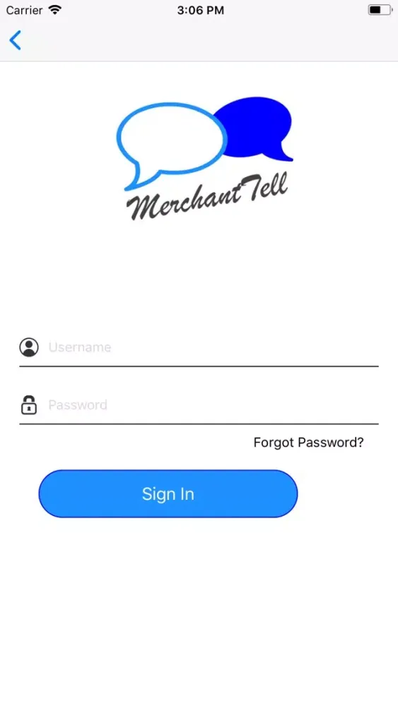 ภาพหน้าจอของ MerchantTell
