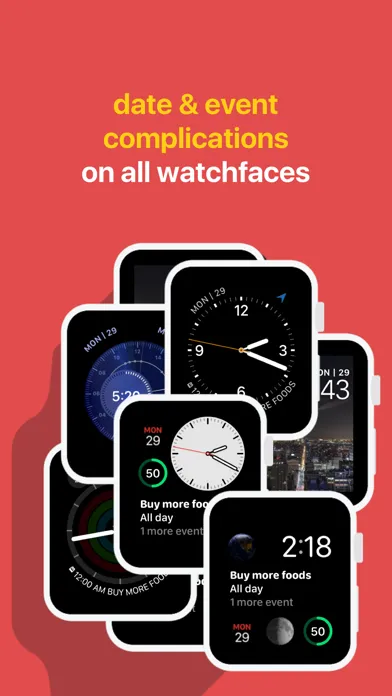 Just Calendar + Complications स्क्रीनशॉट