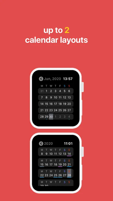 Just Calendar + Complications स्क्रीनशॉट