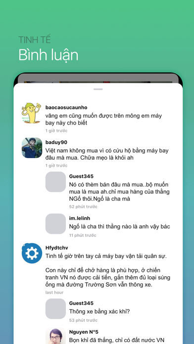 Tangkapan layar Tinh Tế News