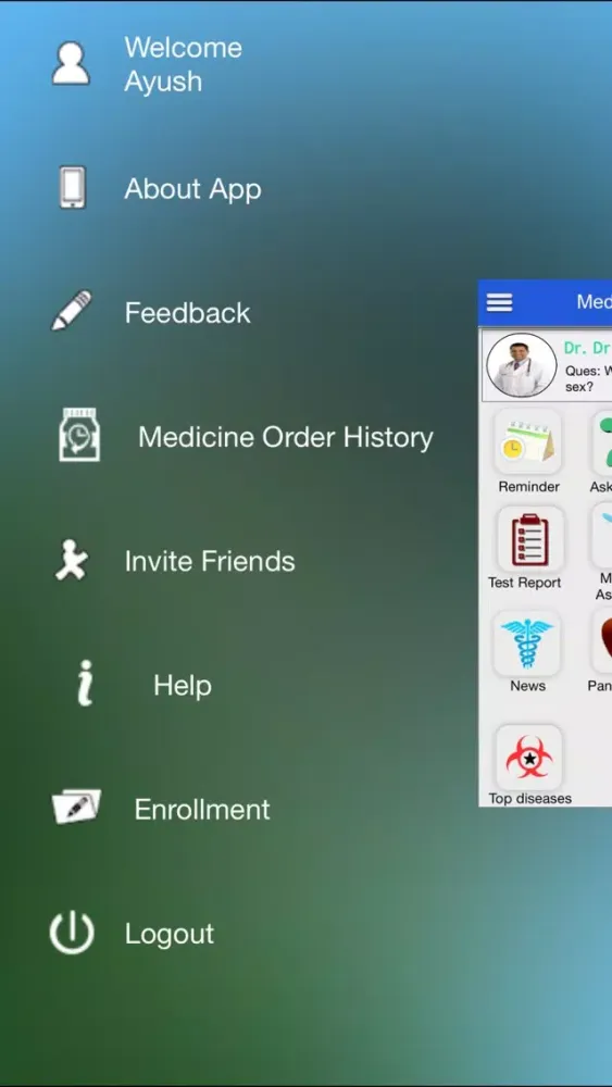 Screenshot di MediCare