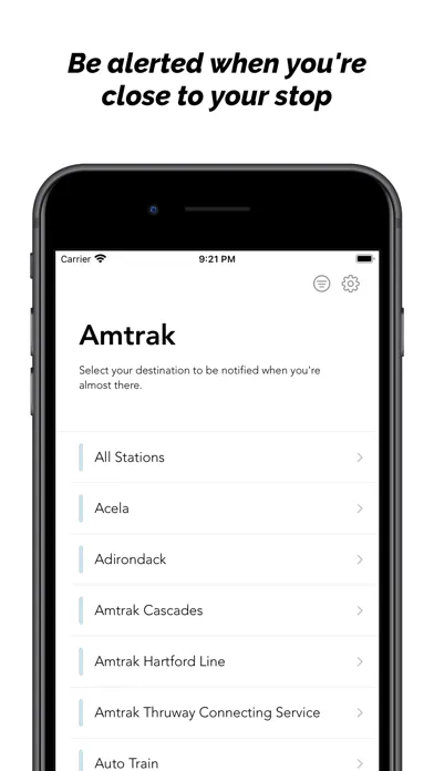 Amtrak Destinations سکرین شاٹس