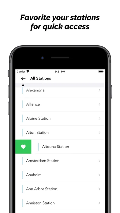 Amtrak Destinations سکرین شاٹس