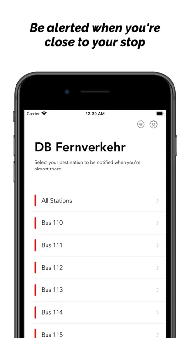 DB Fernverkehr Destinations應用截圖