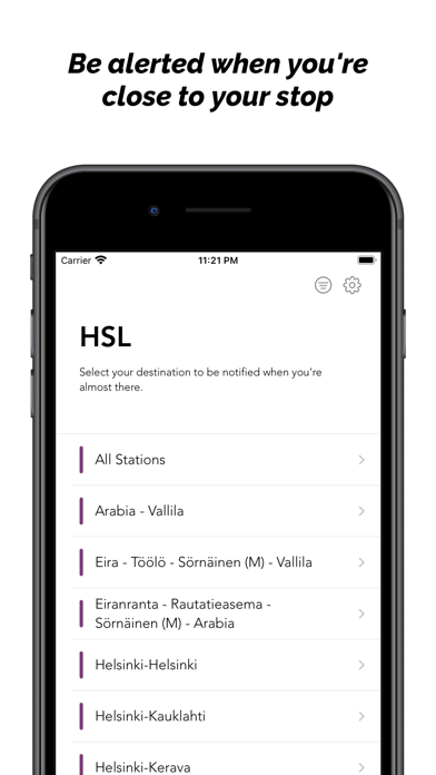 Zrzuty ekranu HSL Destinations