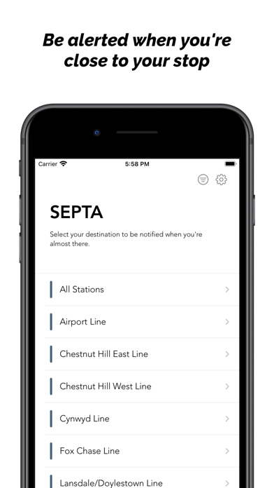 SEPTA Destinations - Arrive স্ক্রিনশট