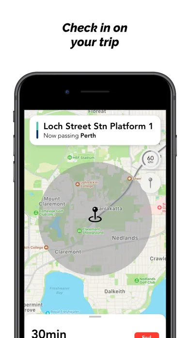 Transperth Destinations سکرین شاٹس
