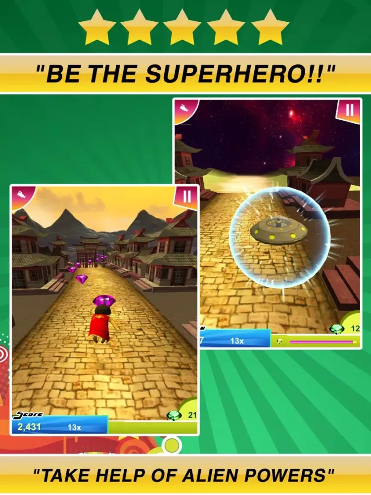 Gangnam Fly Surfers iPad  Screenshots
