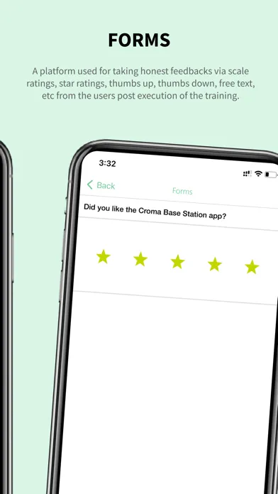 Tangkapan layar Croma Basestation MobCast