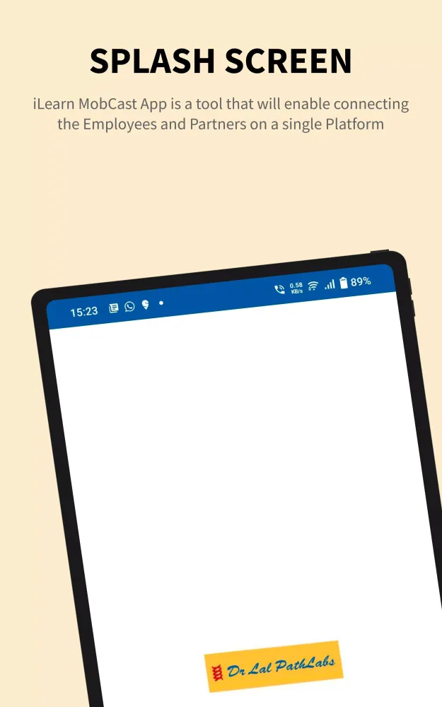 Ảnh chụp màn hình của iLearn MobCast