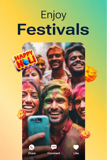 ShareChat Trends Videos & Live Screenshots