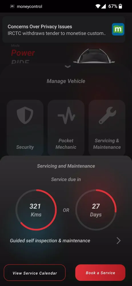 Montra Electric Driver Screenshots