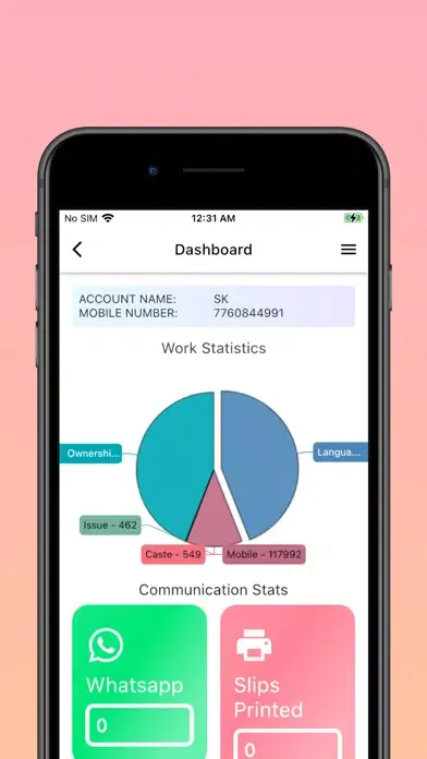 Volunteer Management System Screenshots