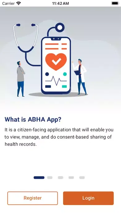 Скриншоты ABHA ABDM