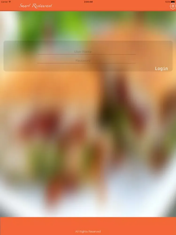 Capturas de tela do Smart-Restaurant iPad 