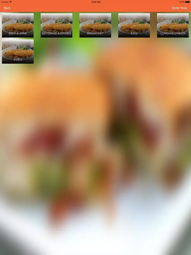 Capturas de tela do Smart-Restaurant iPad 