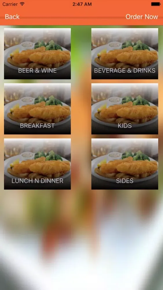 Capturas de tela do Smart-Restaurant