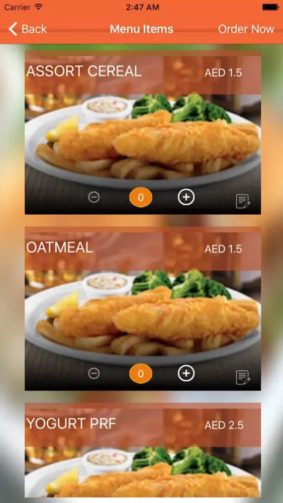 Capturas de tela do Smart-Restaurant