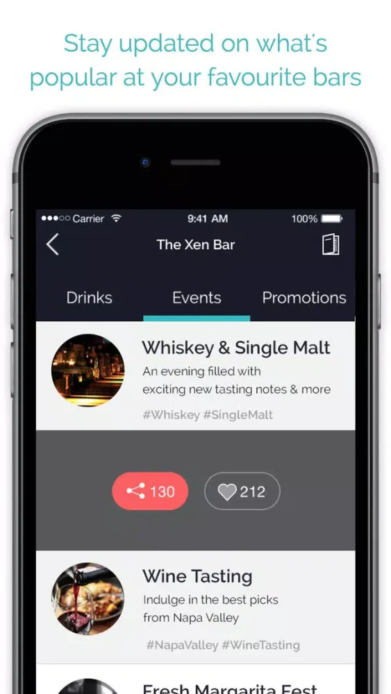 Capturas de tela do Next Round - Explore. Drink. Share.