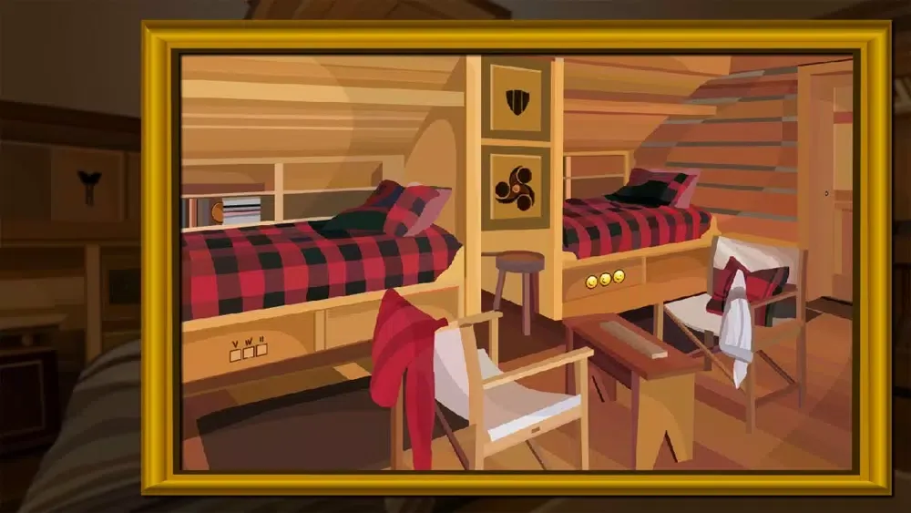 ภาพหน้าจอของ Bunk Room Escape