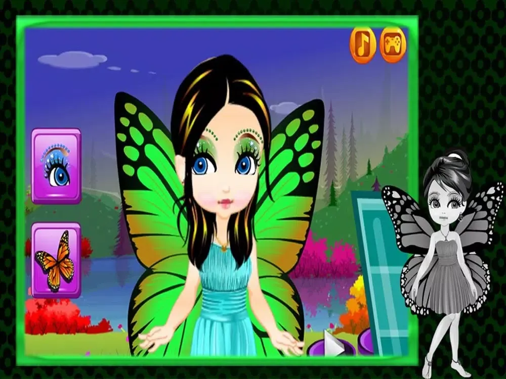 Butterfly Fairy Makeover iPad  Screenshots