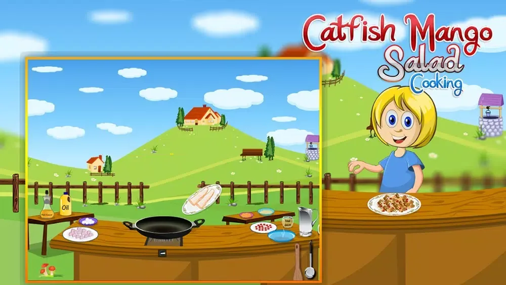 Tangkapan layar Catfish Mango Salad Cooking