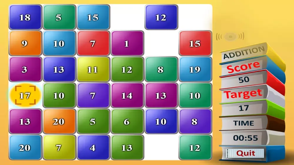 Ảnh chụp màn hình của Kids Math Maniac Lite