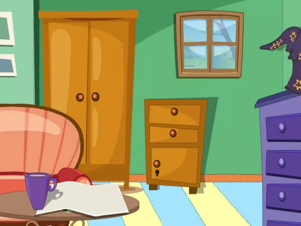 Tangkapan skrin Escape From Magicians Room iPad 