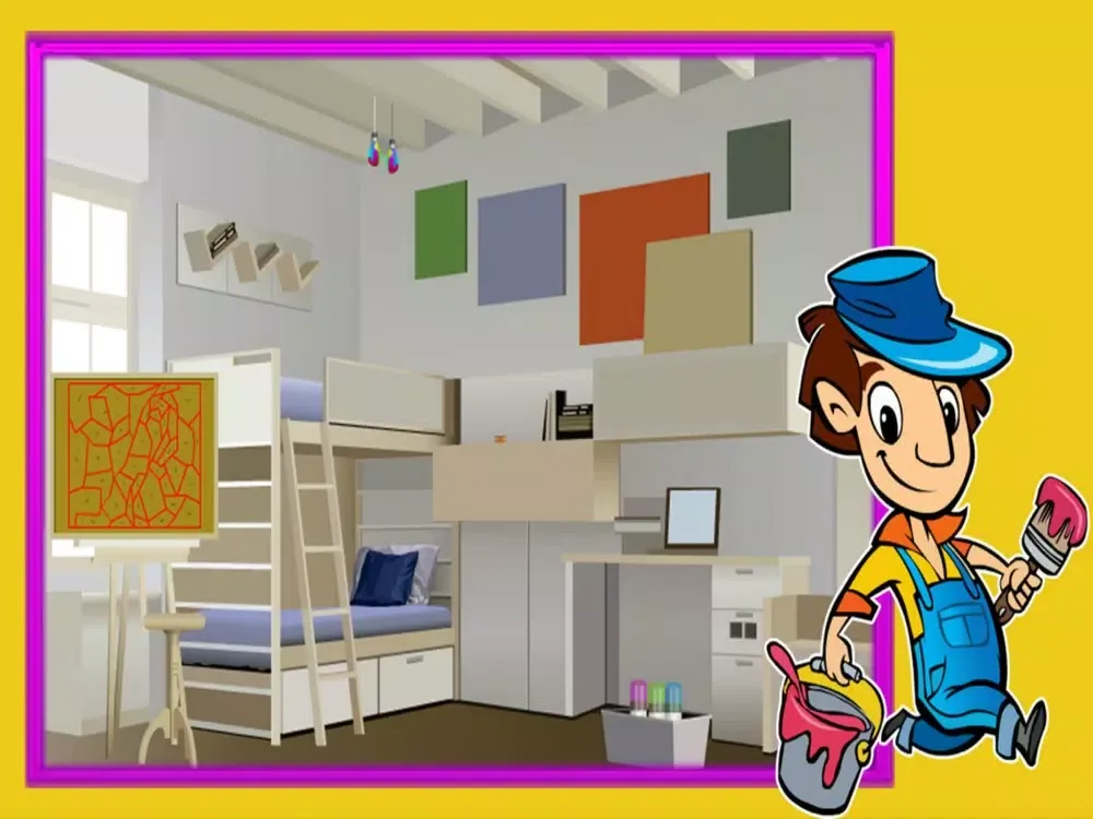 Escape Games Painter House iPad  স্ক্রিনশট