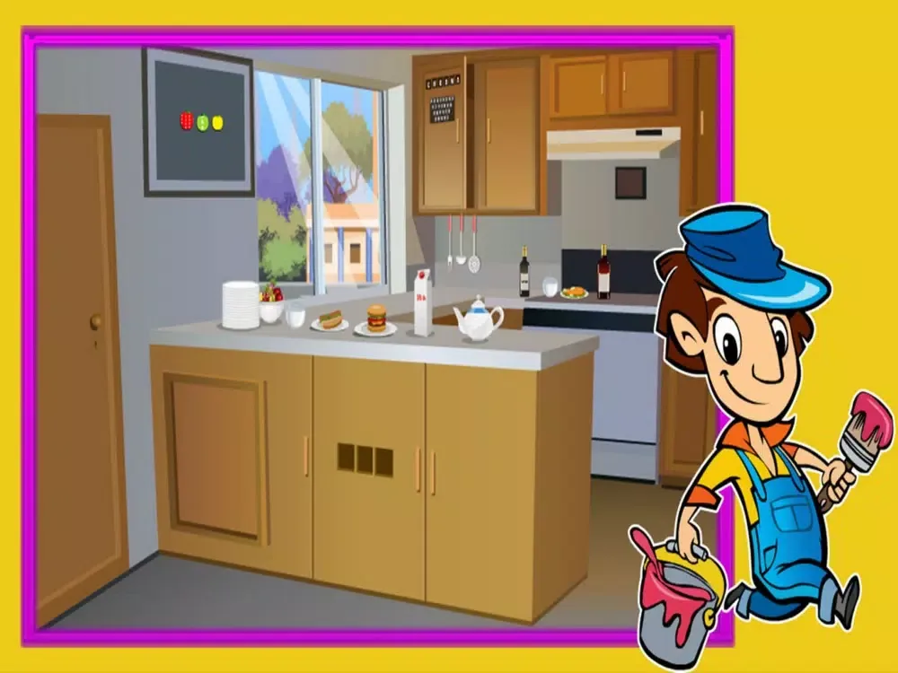 Escape Games Painter House iPad  স্ক্রিনশট