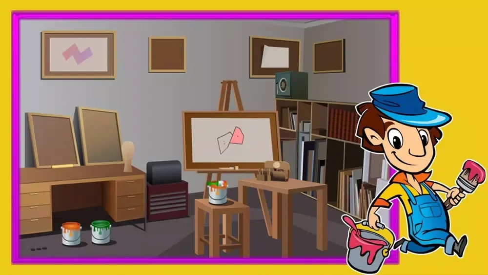 Escape Games Painter House স্ক্রিনশট
