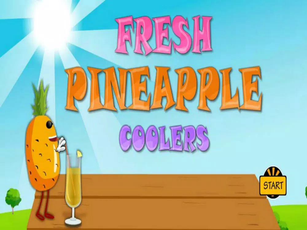 ภาพหน้าจอของ Fresh Pineapple Coolers iPad 