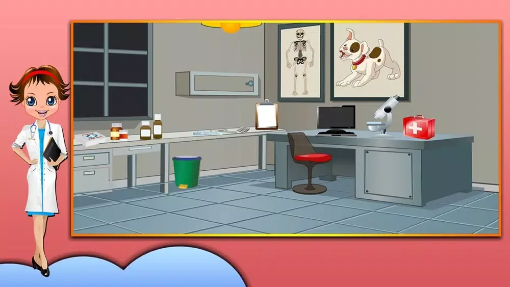 Capturas de tela do Hospital Escape