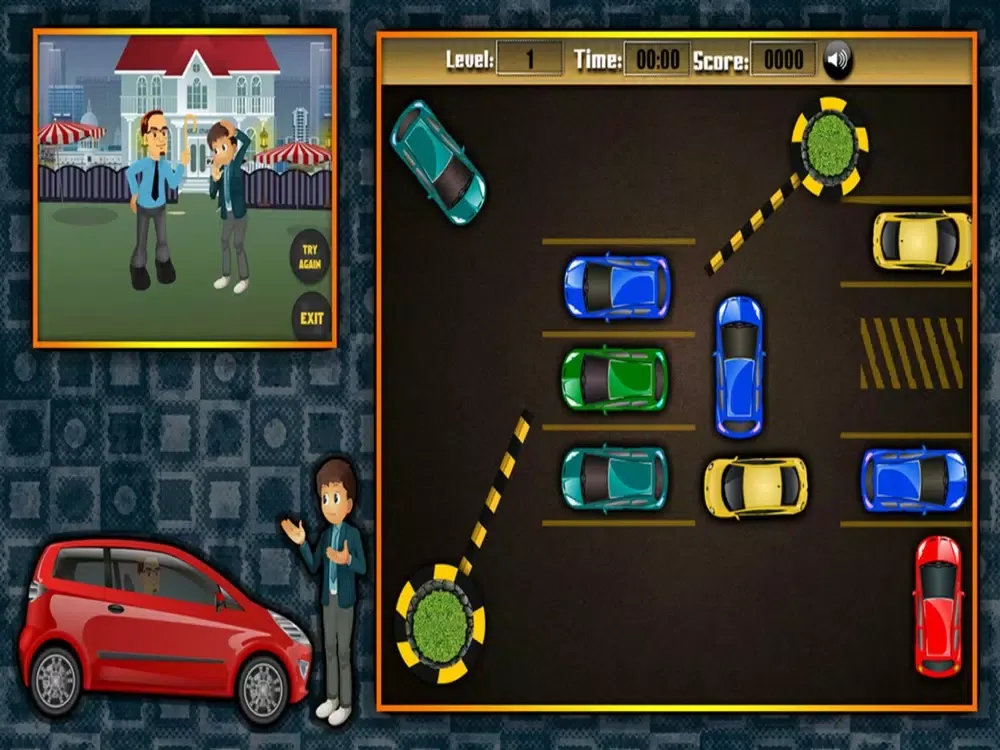 Zrzuty ekranu Hotel Car Parking iPad 