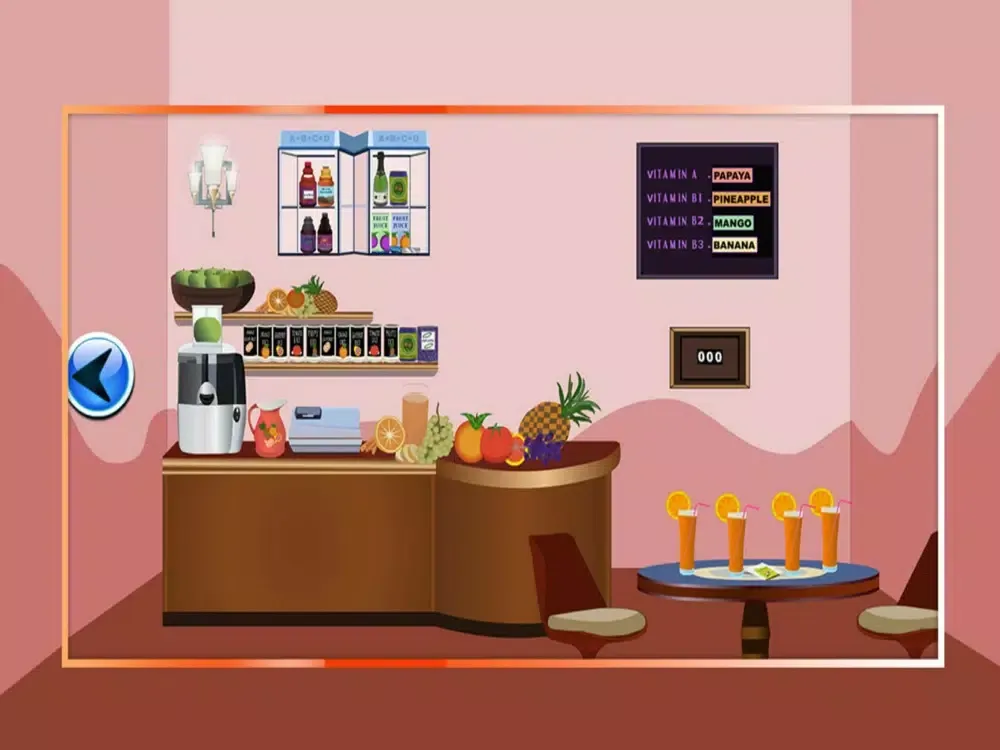 Capturas de tela do Juice Bar Escape iPad 