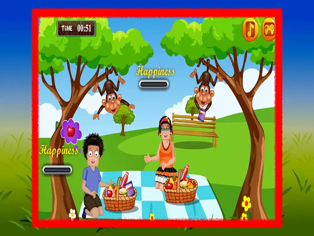 Captures d'écran de Kids Games Picnic Day iPad 