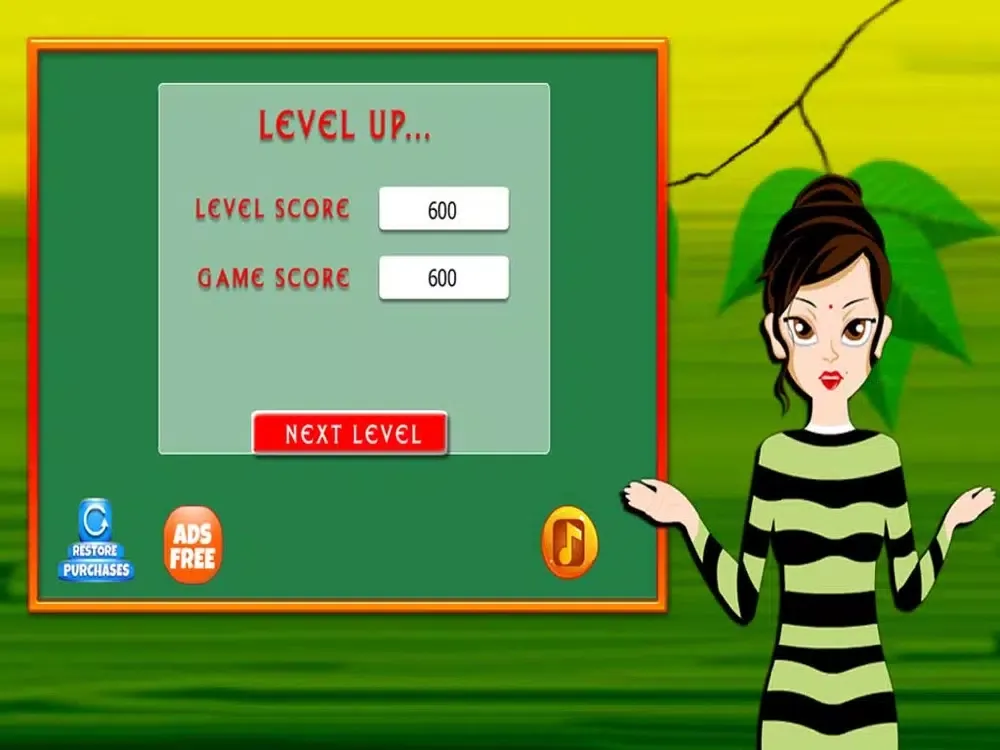 Tangkapan skrin Lollipop Shop iPad 