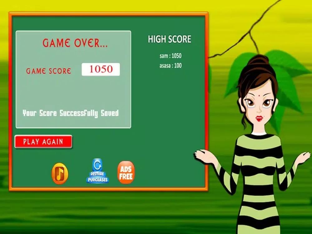 Tangkapan skrin Lollipop Shop iPad 