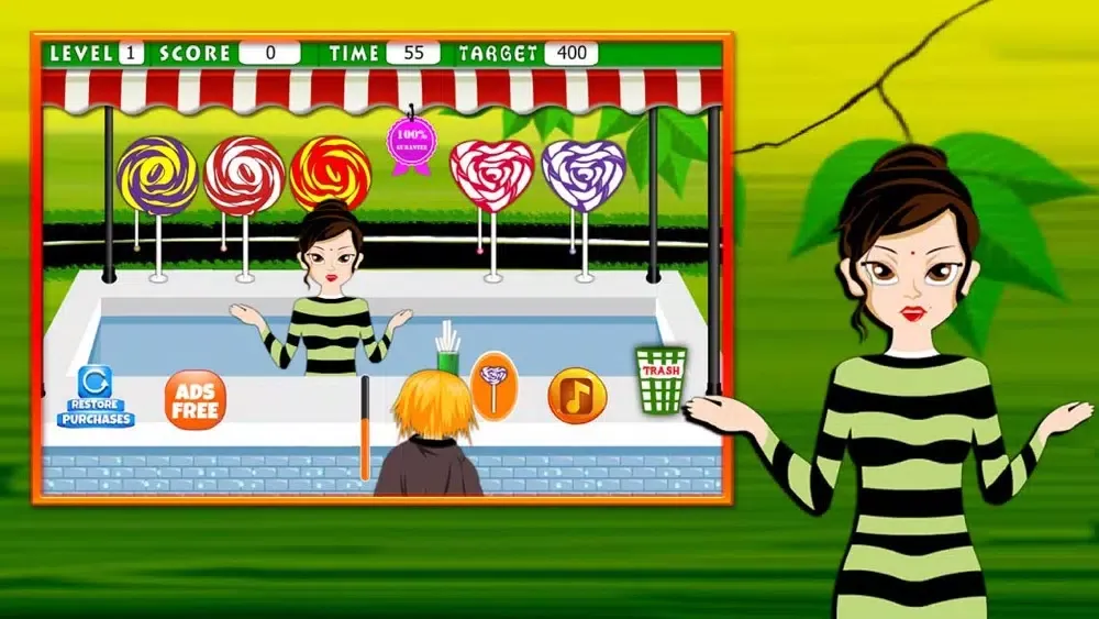 Tangkapan skrin Lollipop Shop