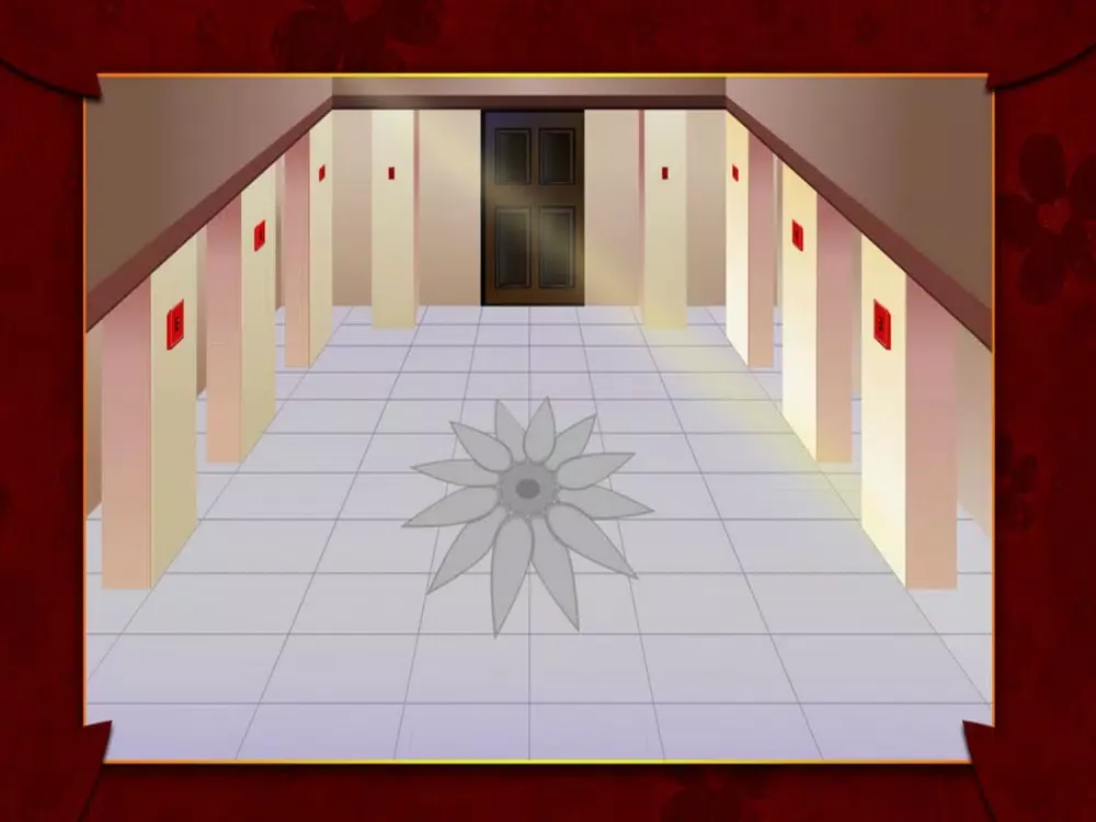 Tangkapan layar Petal Hall Escape iPad 